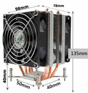 Read more about the article AVC 4铜管散热器安装教学