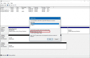How to create and format new partition using Disk Management.