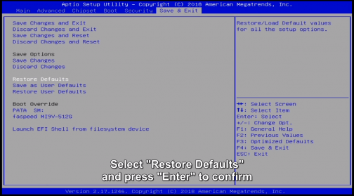 04-Select-Restore-Defaults-and-press-Enter-to-confirm